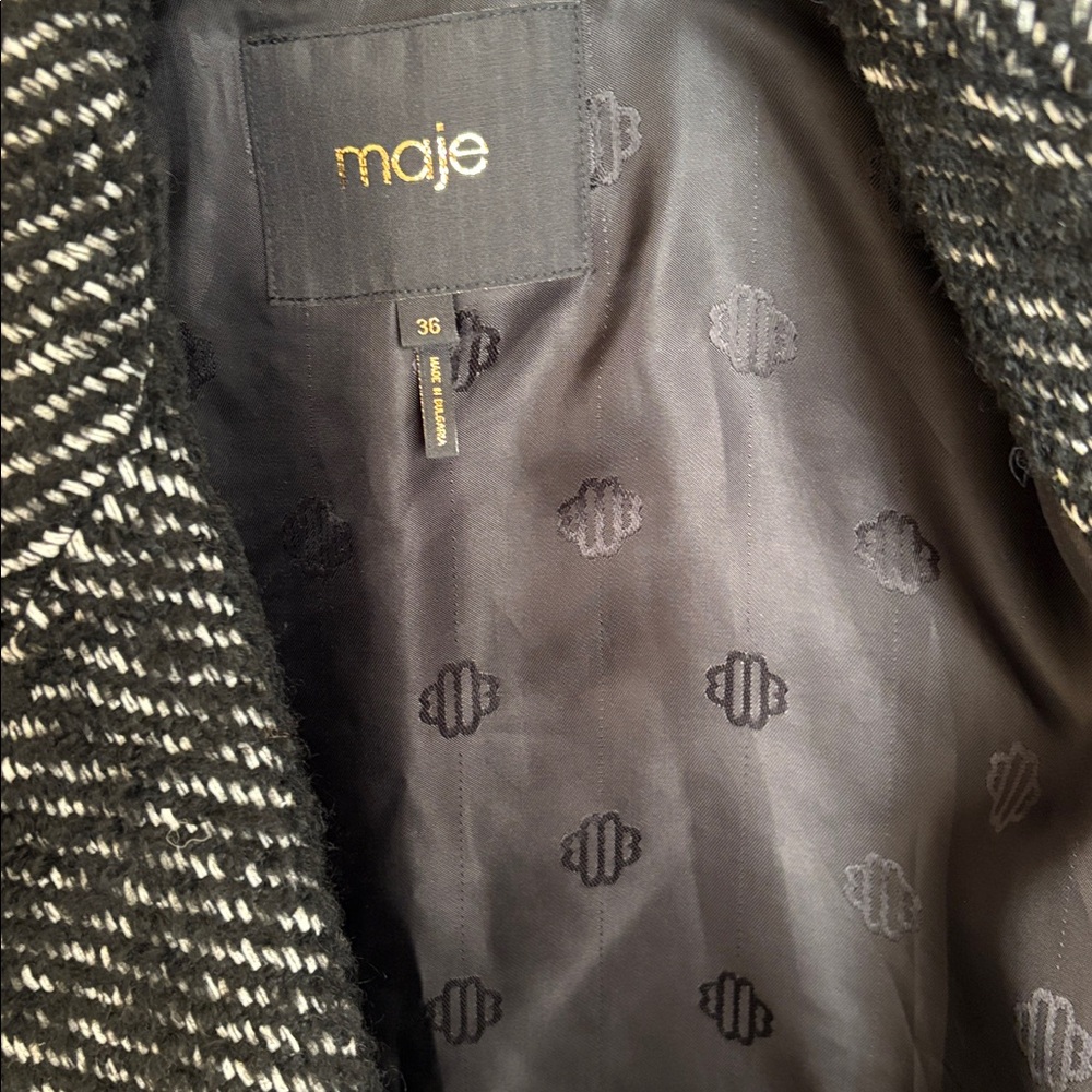 Maje Wool-blend Tweed Jacket - image 12